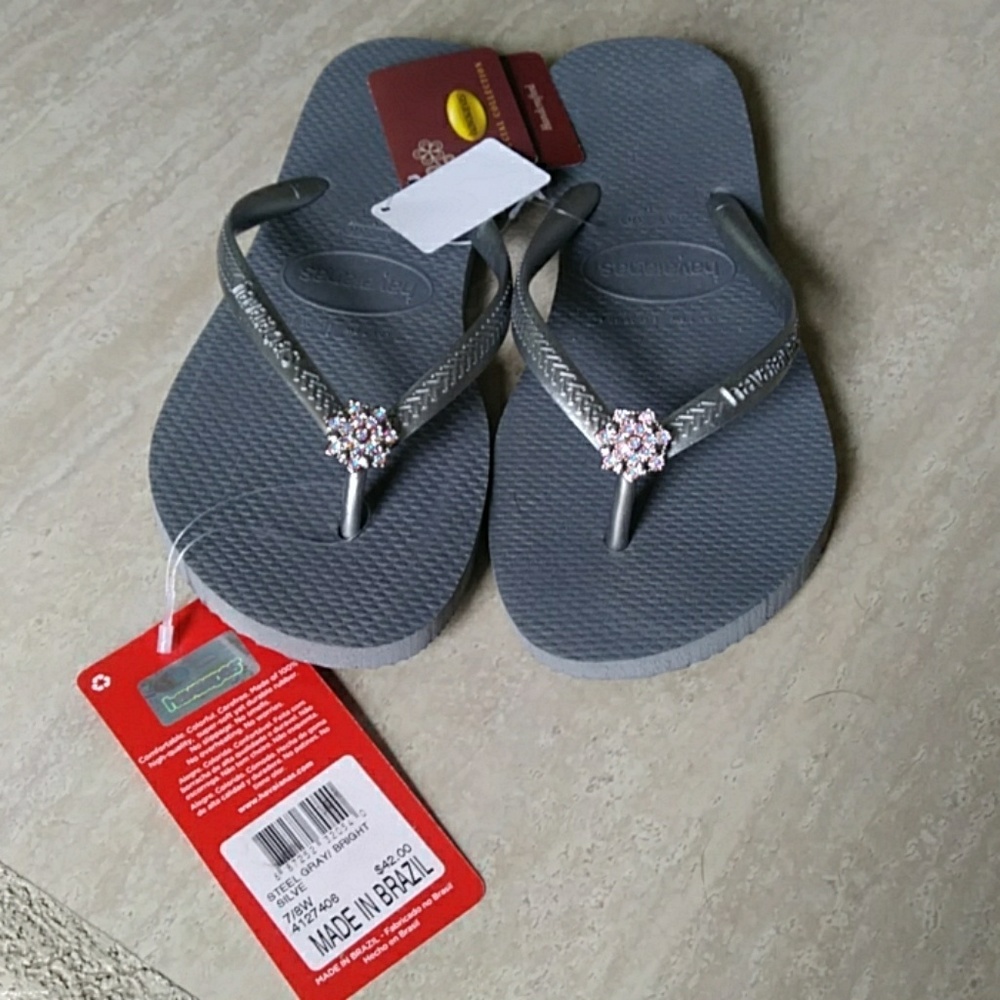 NWT Havaianas Special Collection Flip Flops